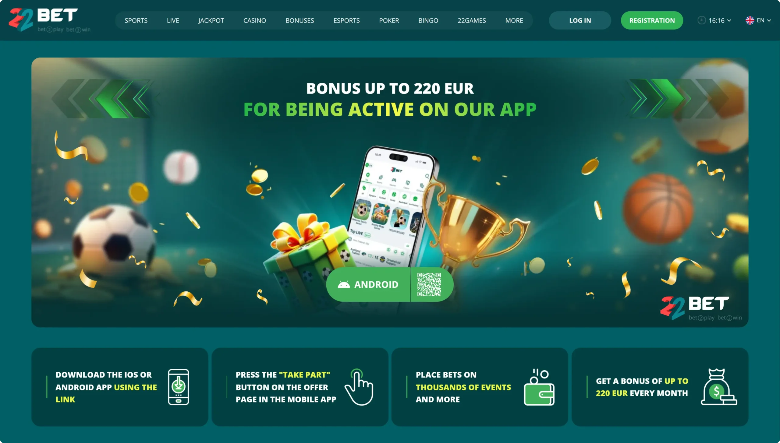22Bet Bonus Offers and Promotions 22Bet Bonus Offers and Promotions